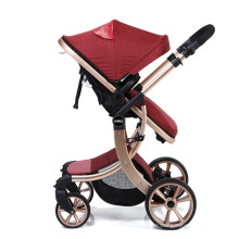 Best quality fancy folding fashion style baby stroller with cushion washable